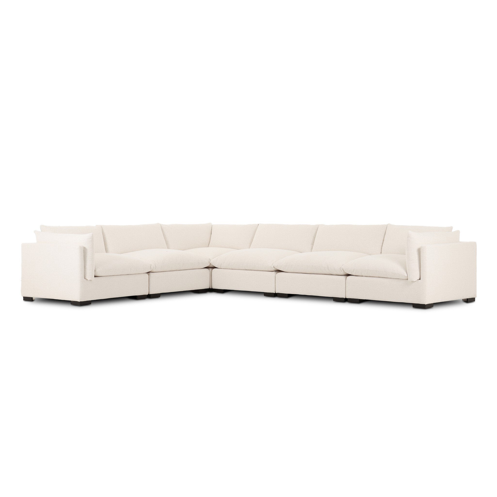 Westwood 6-Piece Sectional - Crypton Nomad Snow