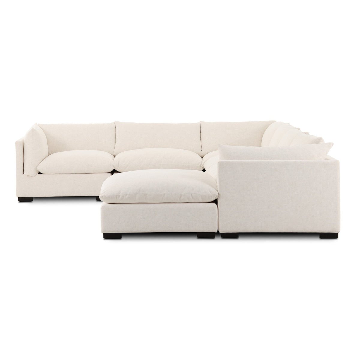 Westwood 6-Piece Sectional - Crypton Nomad Snow by Four Hands