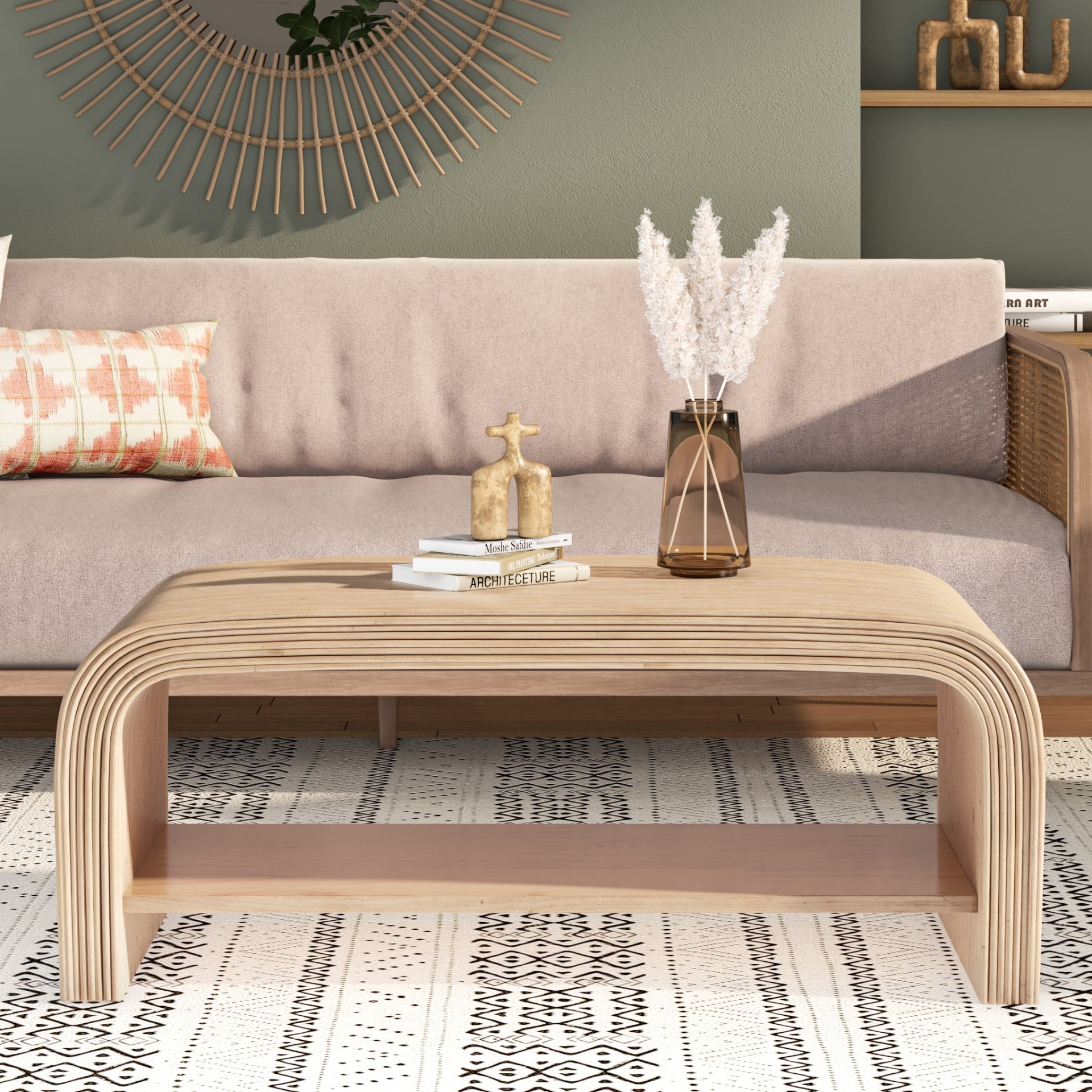 Kyran Rattan Coffee Table Coffee Tables NPD , Black Friday Sale NPD Furniture Sale, Old Bones Co, Mid Century Furniture Sale, Four Hands Furniture, Black Friday Sale Kyran Rattan Coffee Table,Gus Sale, Perigold Kyran Rattan Coffee Table Coffee Tables Black Friday Sale , Perigold Sale Kyran Rattan Coffee Table,Kyran Rattan Coffee Table Lulu and Georgia, Burke Decor Sale Kyran Rattan Coffee Table, www.oldbonesco.com