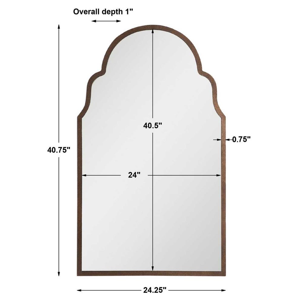 Uttermost Brayden Arch Metal Mirror