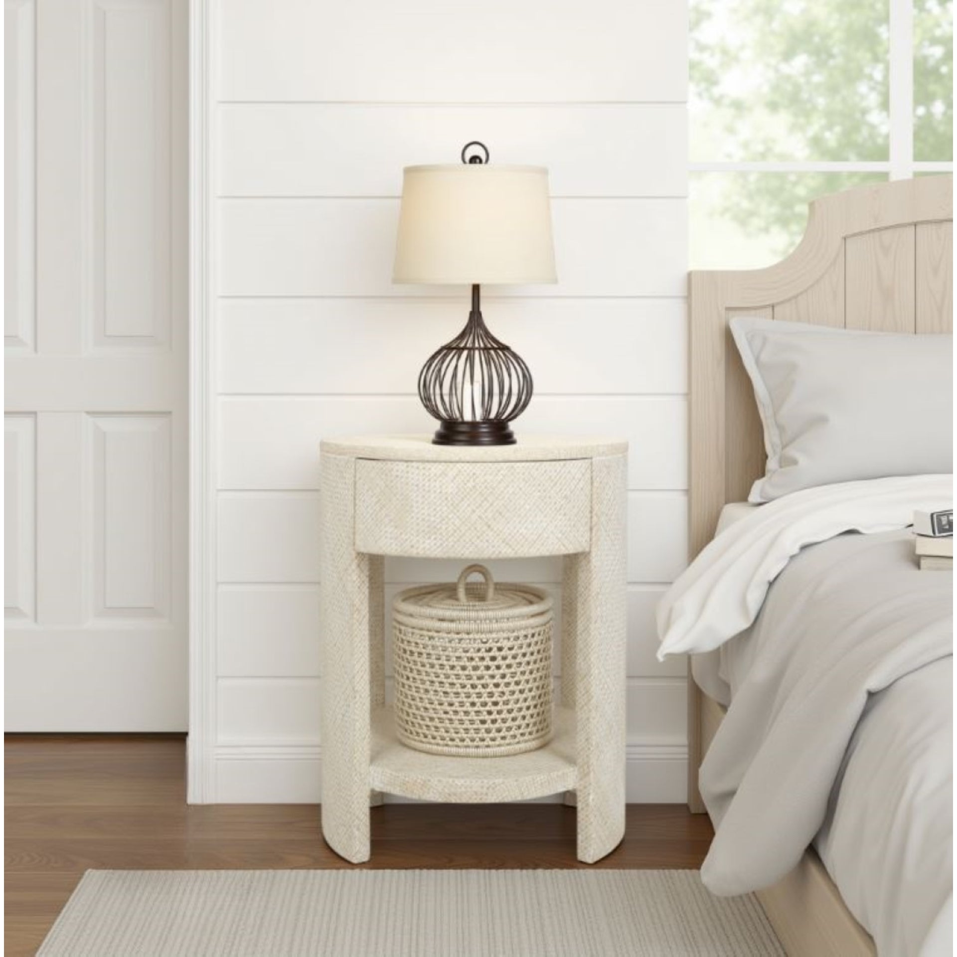 Zivon Round Nightstand