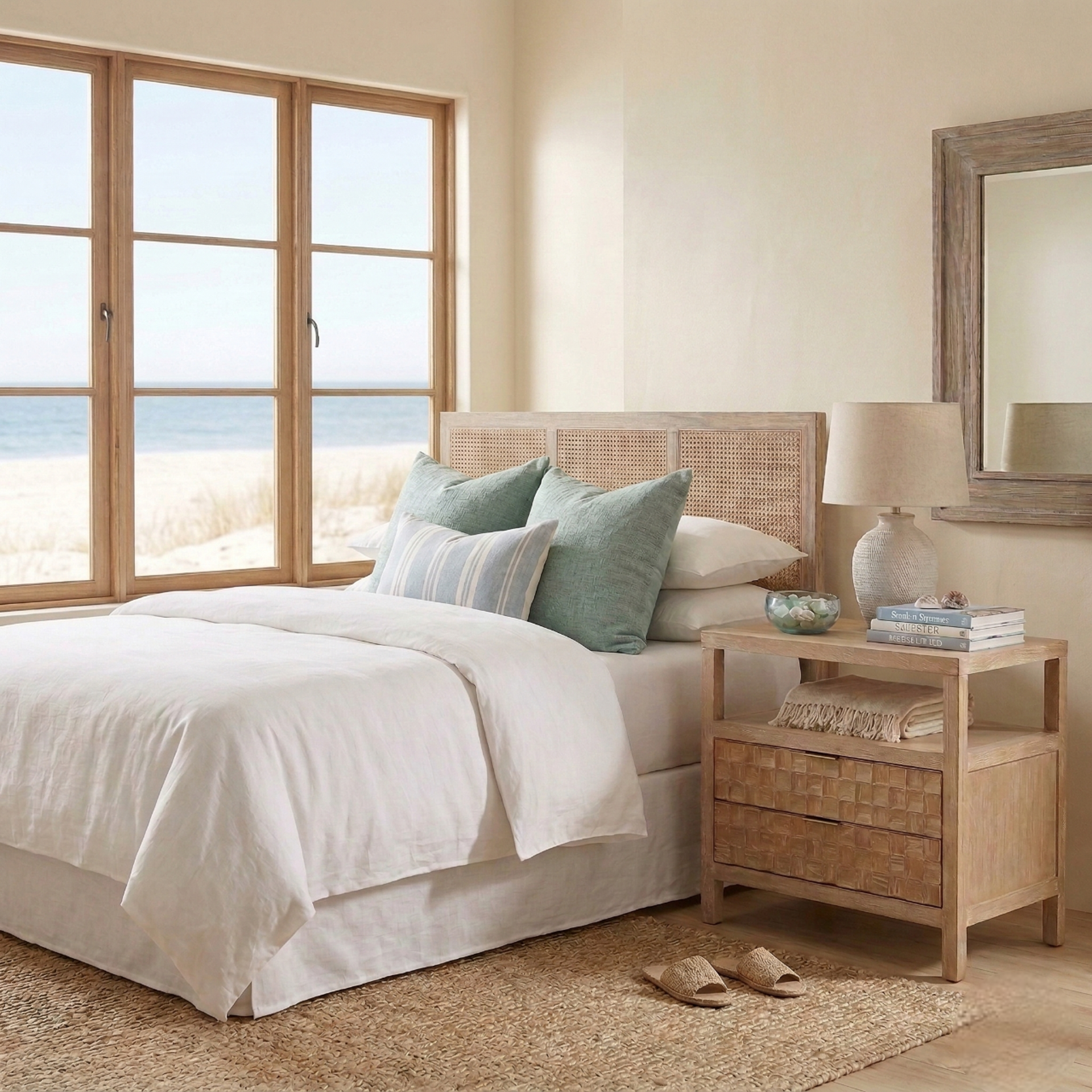 Terrena 2 Drawers Nightstand/Side Table