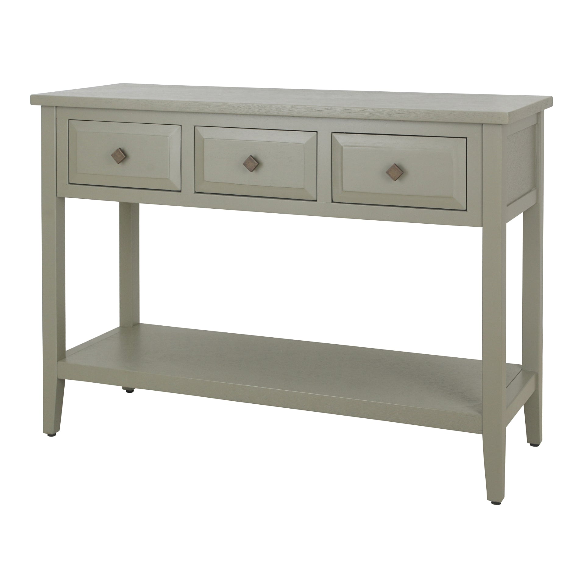 Wexford 3 Drawers Console Table with Shelf