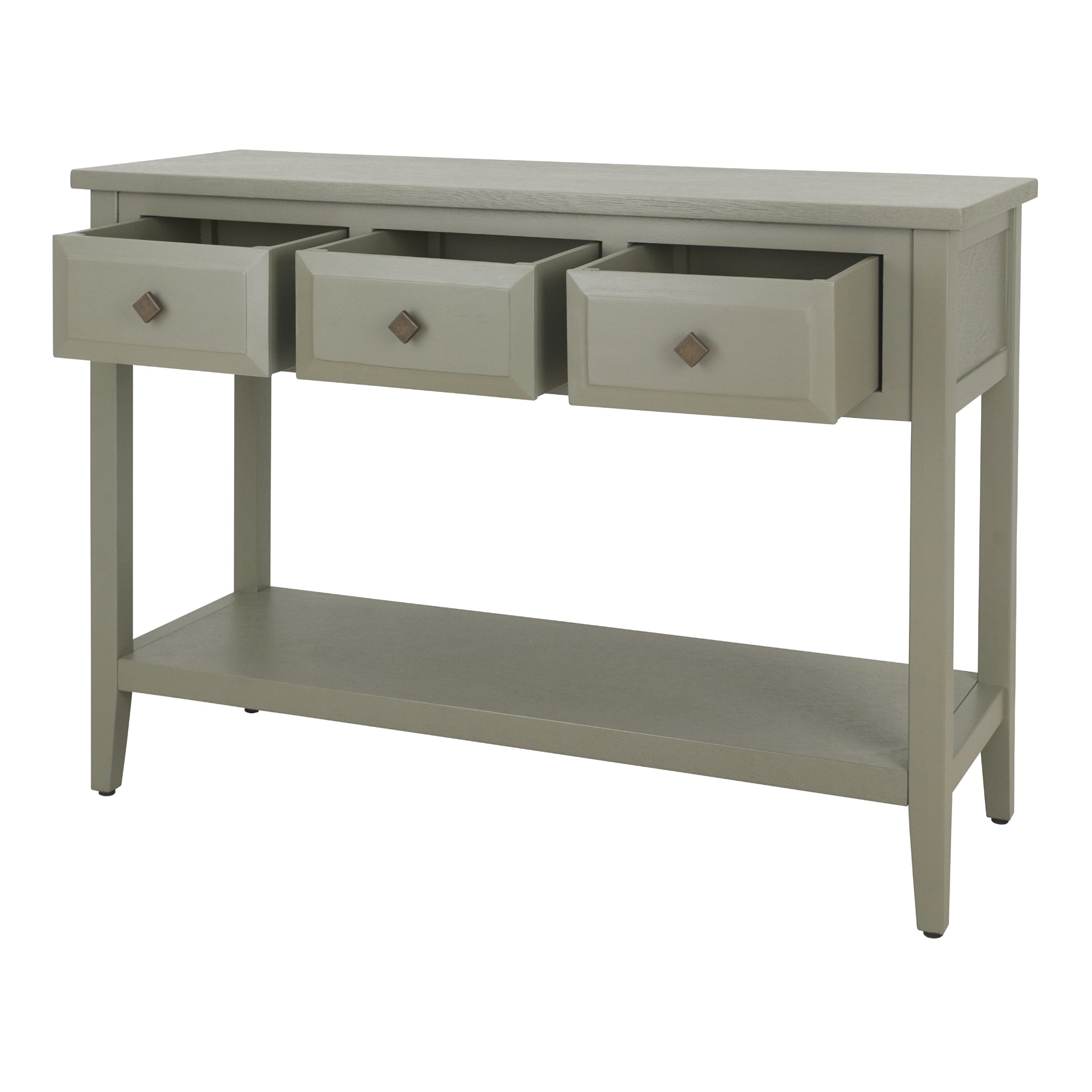 Wexford 3 Drawers Console Table with Shelf
