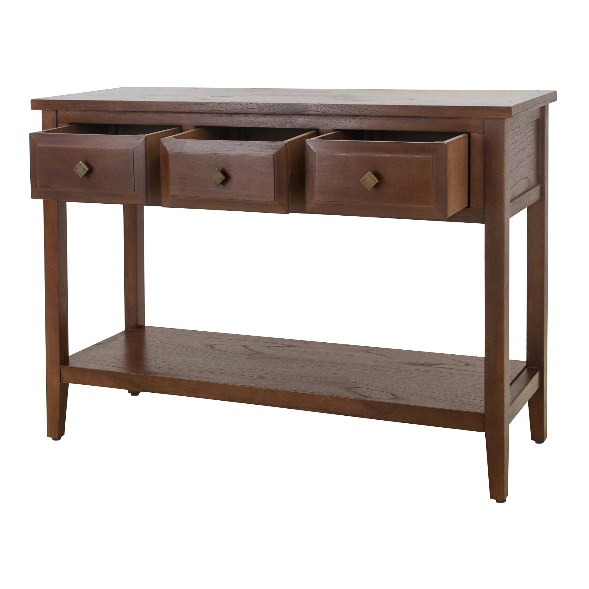 Wexford 3 Drawers Console Table with Shelf
