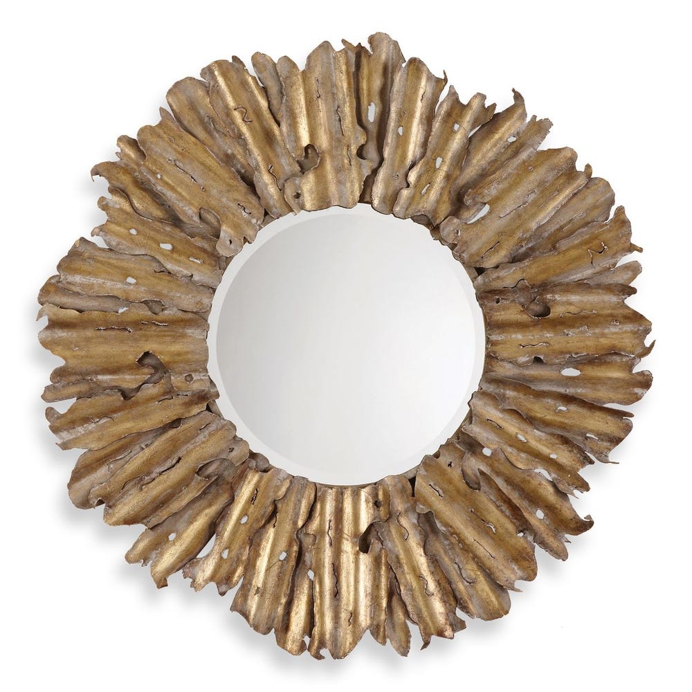 Uttermost Hemani Antique Gold Mirror
