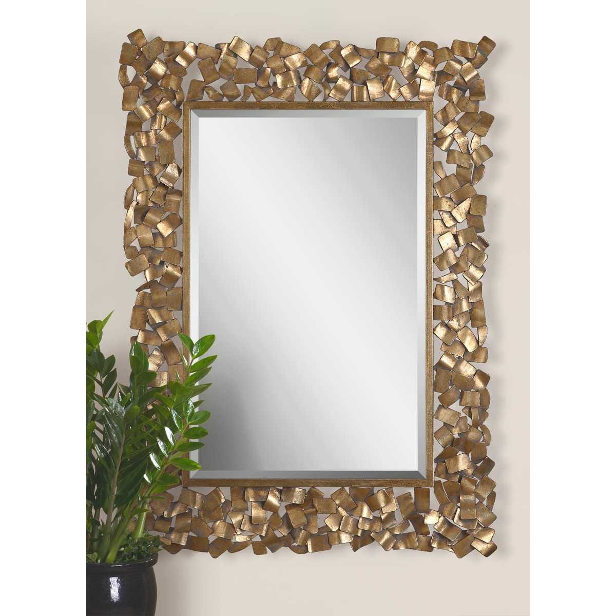 Uttermost Capulin Antique Gold Mirror