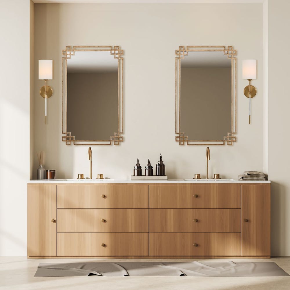 Uttermost Devoll Antique Gold Mirror