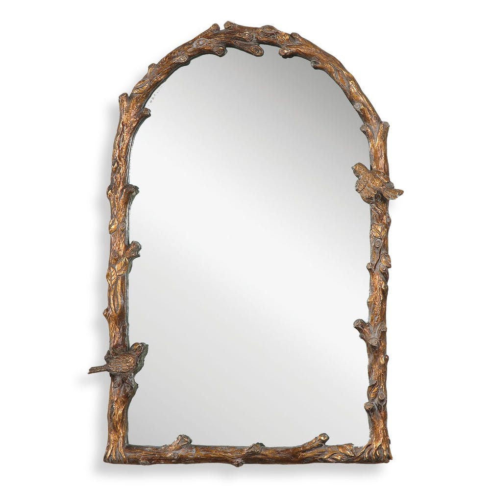 Uttermost Paza Antique Gold Arch Mirror