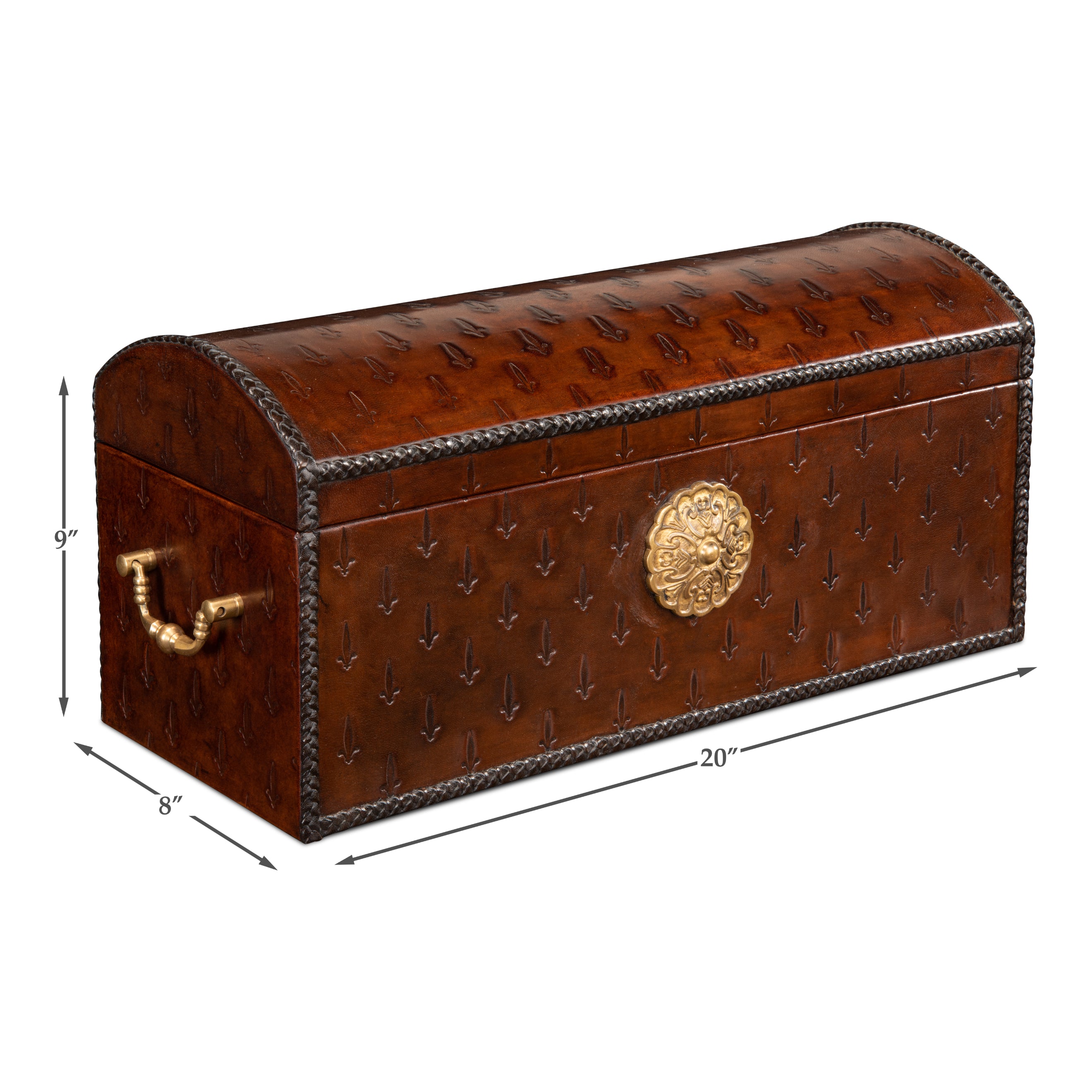 Baron's Leather Box - Oxblood