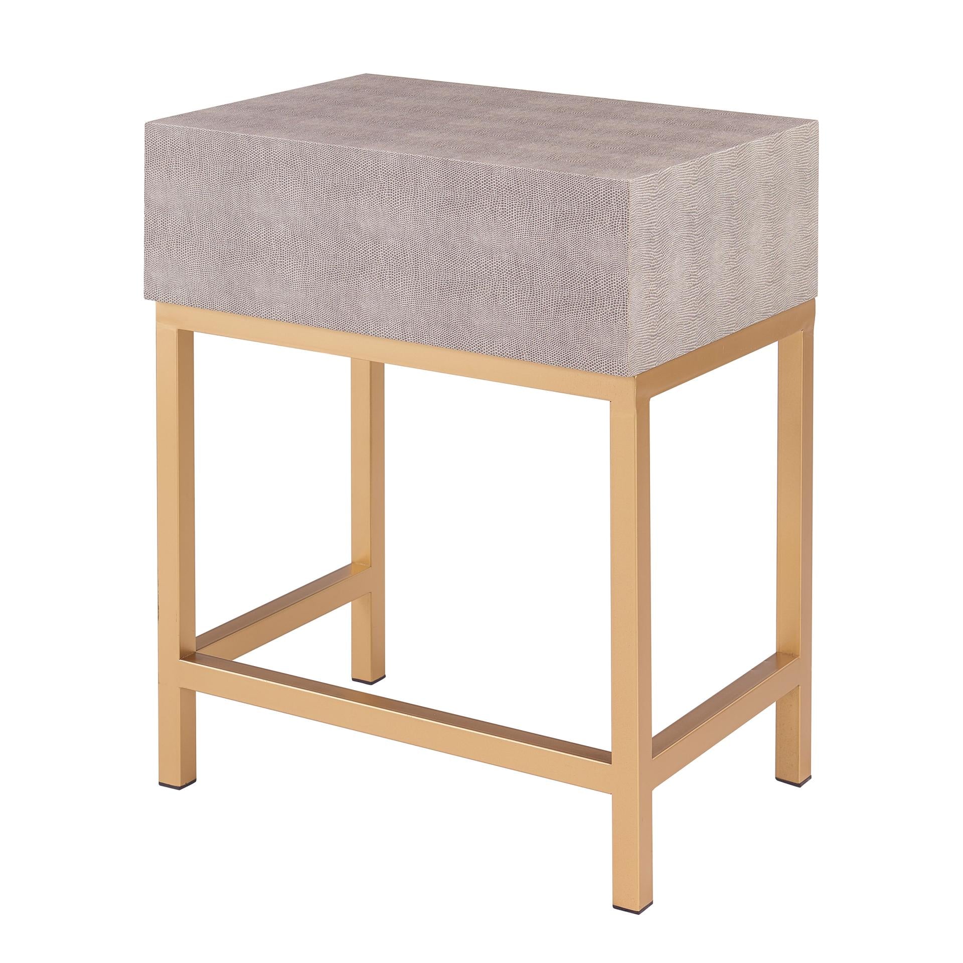 Durham Faux Shagreen 1-Drawer Side/End Table Side & End Tables NPD , Black Friday Sale NPD Furniture Sale, Old Bones Co, Mid Century Furniture Sale, Four Hands Furniture, Black Friday Sale Durham Faux Shagreen 1-Drawer Side/End Table,Gus Sale, Perigold Durham Faux Shagreen 1-Drawer Side/End Table Side & End Tables Black Friday Sale , Perigold Sale Durham Faux Shagreen 1-Drawer Side/End Table,Durham Faux Shagreen 1-Drawer Side/End Table Lulu and Georgia, Burke Decor Sale Durham Faux Shagreen 1-Drawer Side/En
