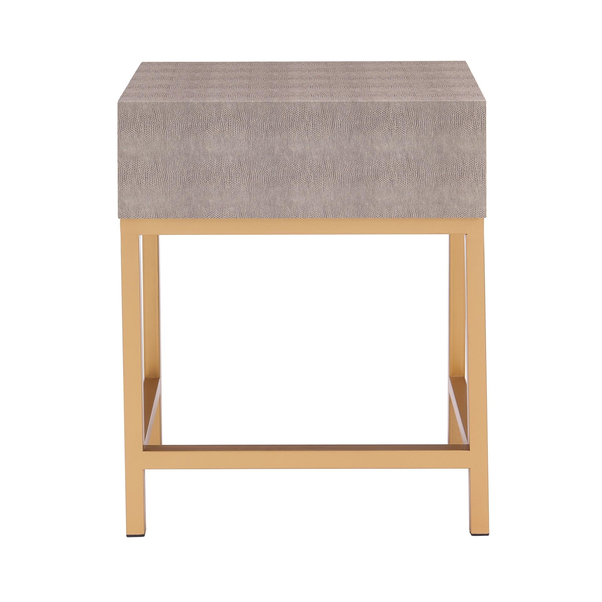 Durham Faux Shagreen 1-Drawer Side/End Table Side & End Tables NPD , Black Friday Sale NPD Furniture Sale, Old Bones Co, Mid Century Furniture Sale, Four Hands Furniture, Black Friday Sale Durham Faux Shagreen 1-Drawer Side/End Table,Gus Sale, Perigold Durham Faux Shagreen 1-Drawer Side/End Table Side & End Tables Black Friday Sale , Perigold Sale Durham Faux Shagreen 1-Drawer Side/End Table,Durham Faux Shagreen 1-Drawer Side/End Table Lulu and Georgia, Burke Decor Sale Durham Faux Shagreen 1-Drawer Side/En