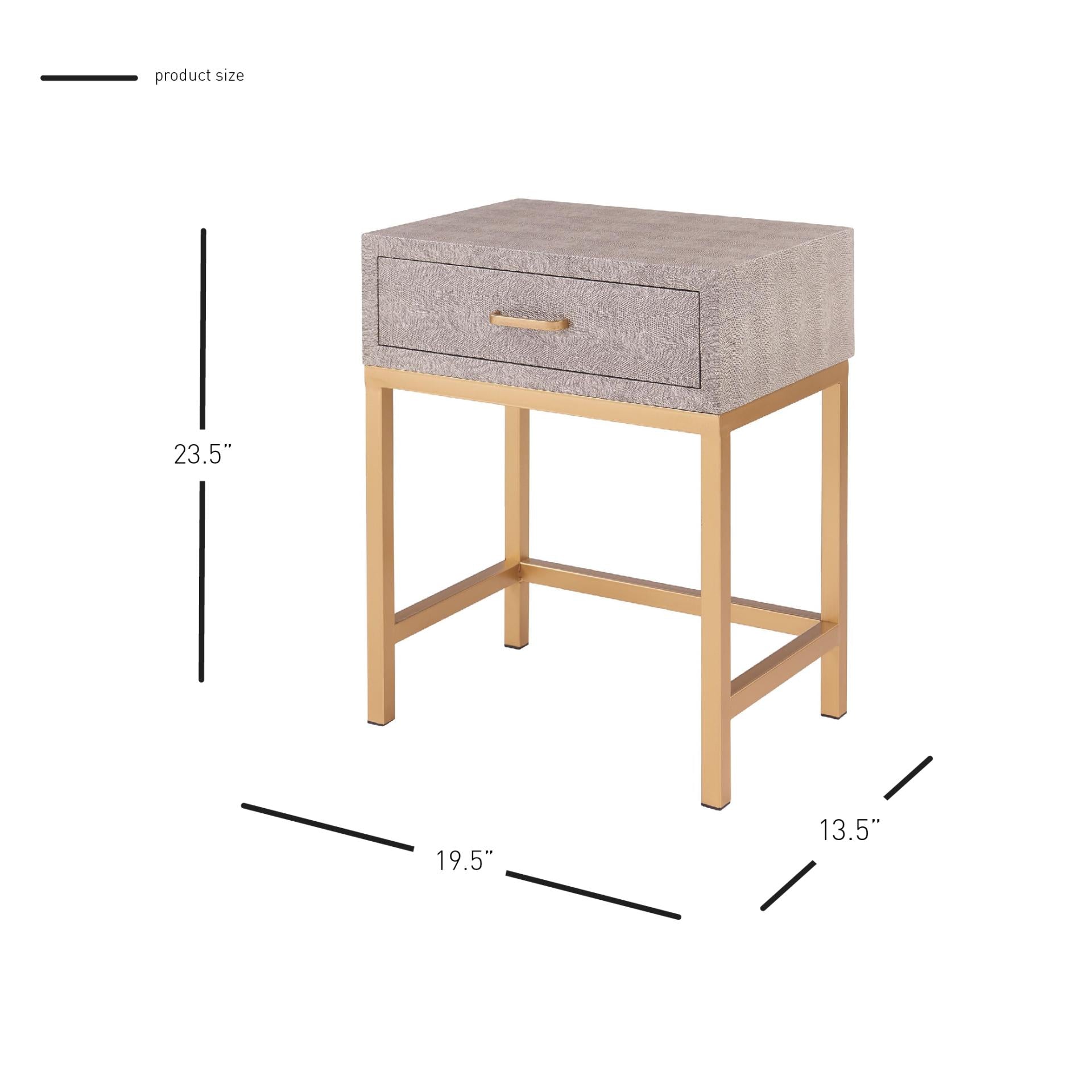 Durham Faux Shagreen 1-Drawer Side/End Table Side & End Tables NPD , Black Friday Sale NPD Furniture Sale, Old Bones Co, Mid Century Furniture Sale, Four Hands Furniture, Black Friday Sale Durham Faux Shagreen 1-Drawer Side/End Table,Gus Sale, Perigold Durham Faux Shagreen 1-Drawer Side/End Table Side & End Tables Black Friday Sale , Perigold Sale Durham Faux Shagreen 1-Drawer Side/End Table,Durham Faux Shagreen 1-Drawer Side/End Table Lulu and Georgia, Burke Decor Sale Durham Faux Shagreen 1-Drawer Side/En