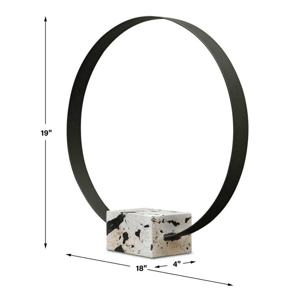 Uttermost Around Again Circular Sculpture