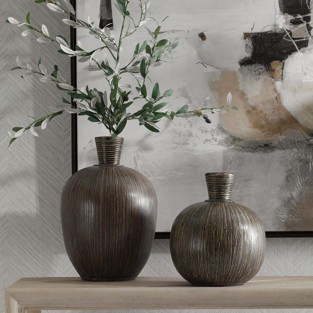 Uttermost Islander Vases - Set of 2