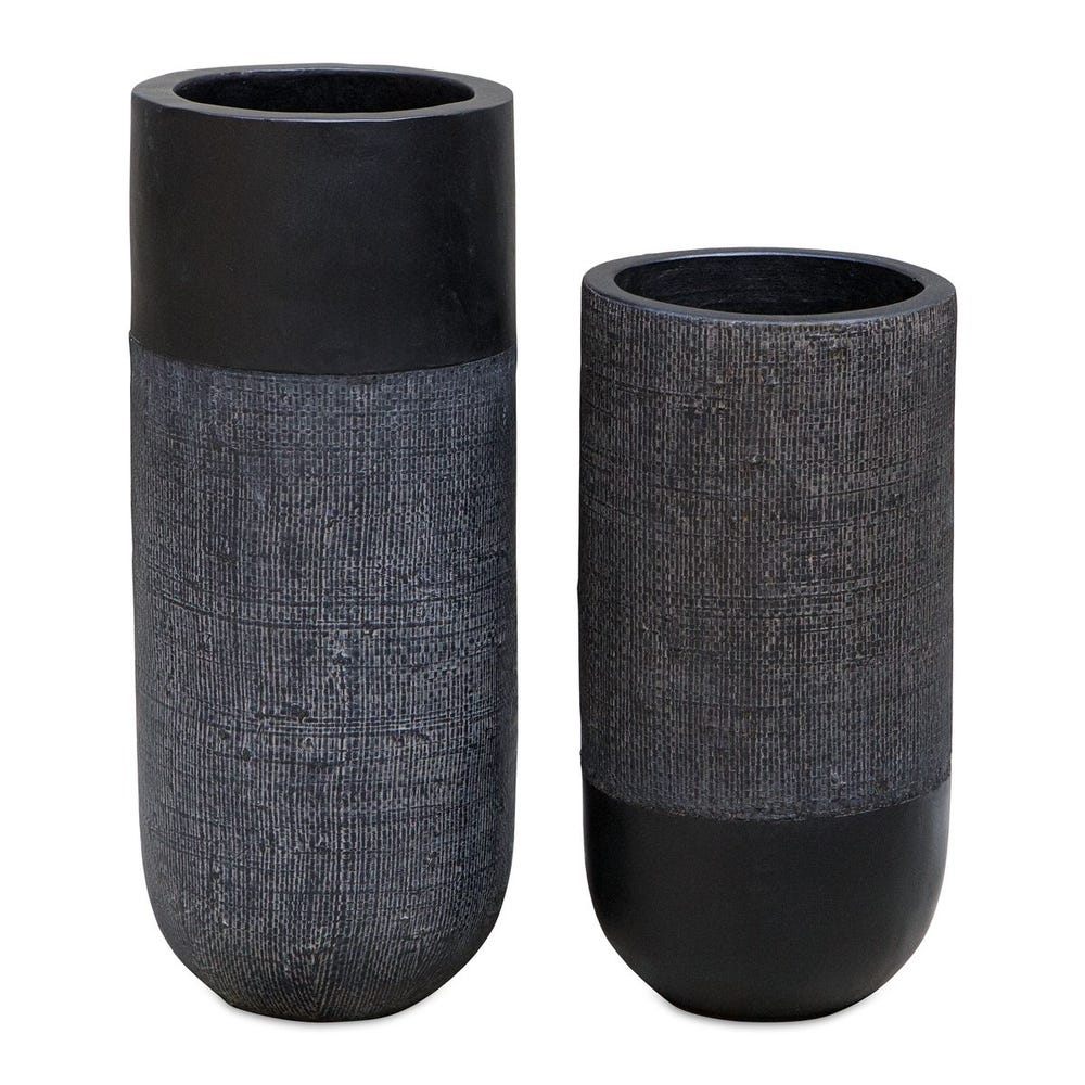 Uttermost Woven Shadow Vases - Set of 2