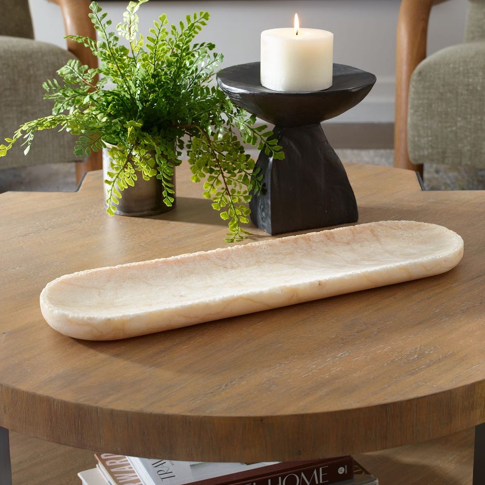 Uttermost Sculpted Onyx Bowl