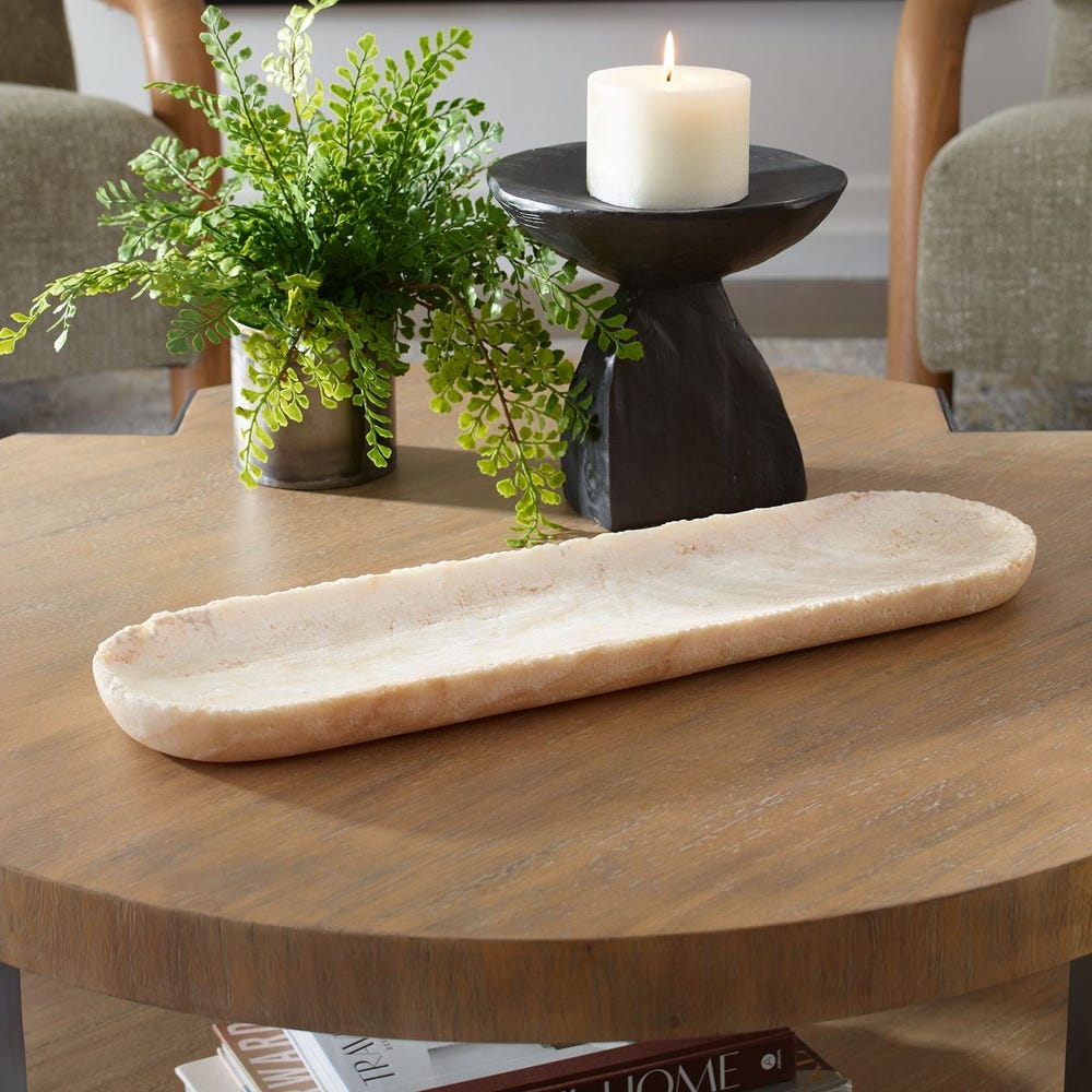 Uttermost Sculpted Onyx Bowl