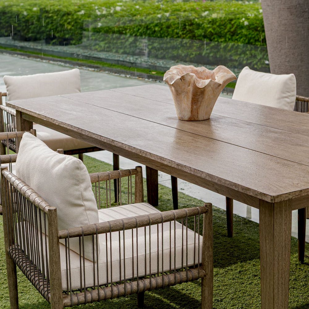 Uttermost Teak Flow Natural Outdoor Bowl