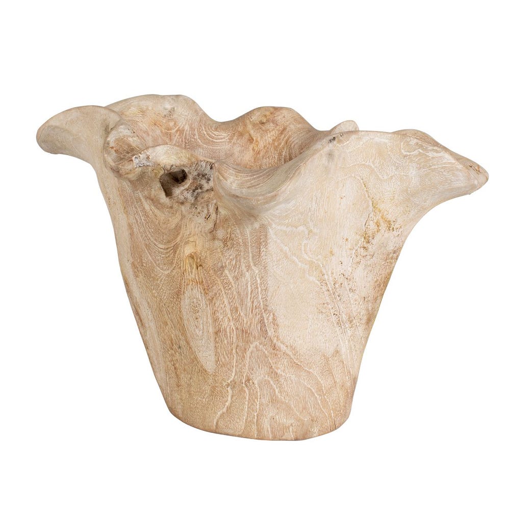 Uttermost Teak Flow Natural Outdoor Bowl