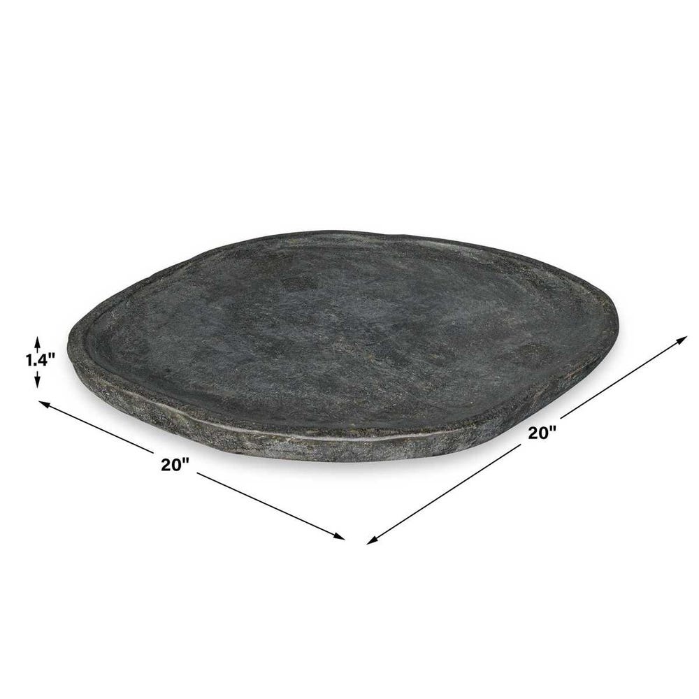 Uttermost Stoneveil Indoor-Outdoor Stone Tray
