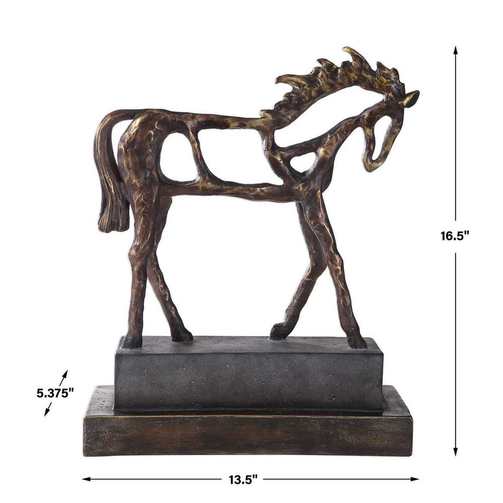 Uttermost Titan Horse Sculpture