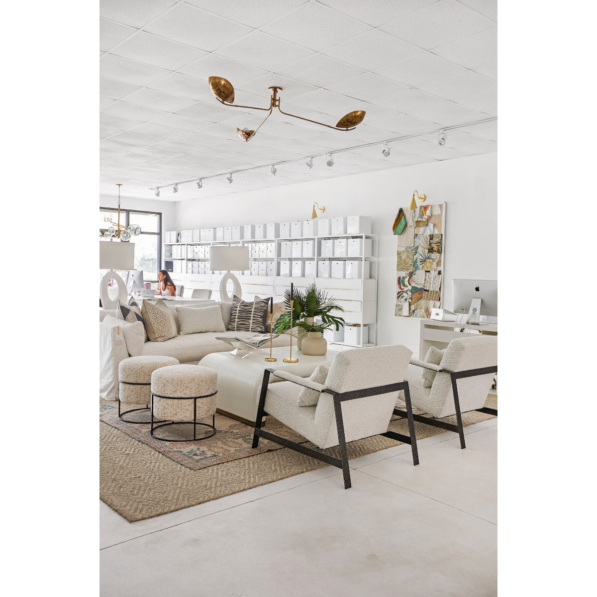 Avondale 3-Light Semi Flush