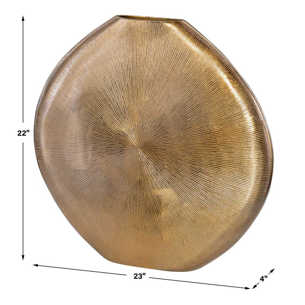 Uttermost Gretchen Gold Vase