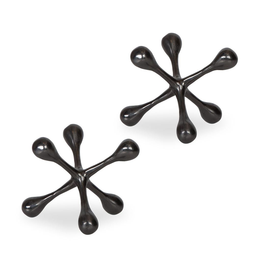Uttermost Harlan Nickel Objects - Set of 2