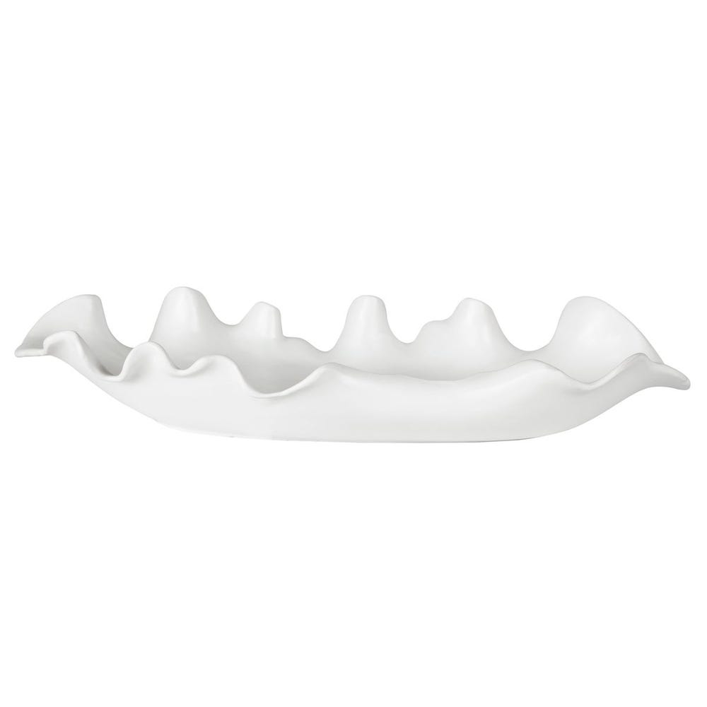 Uttermost Ruffled Feathers Bowl