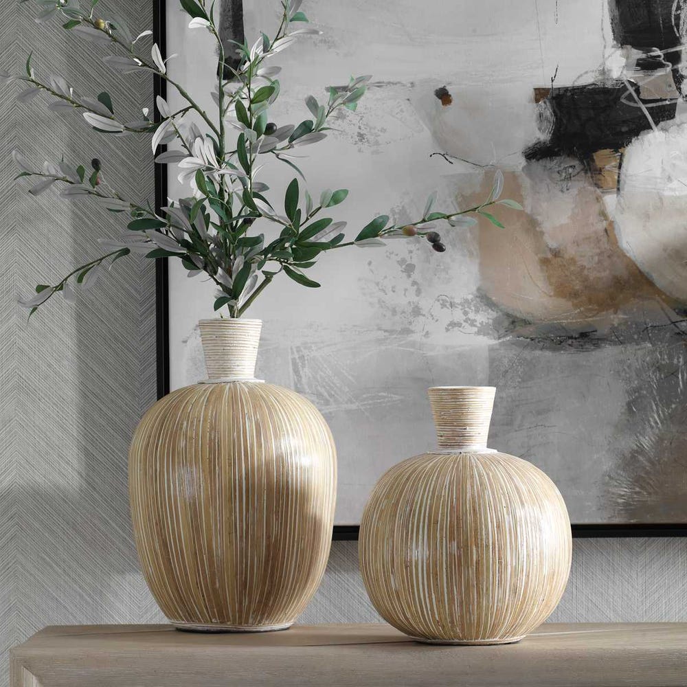Uttermost Islander Vases - Set of 2