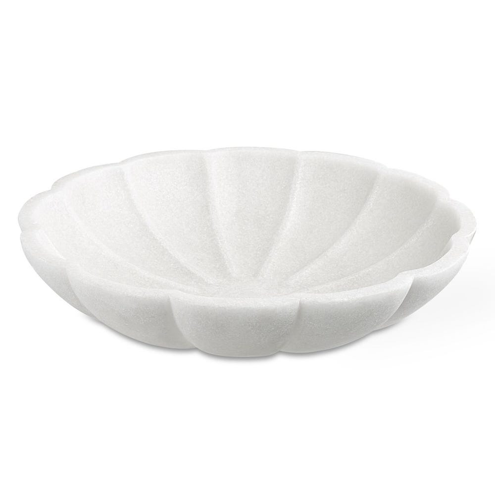 Uttermost Petal Ivory Ricestone Bowl