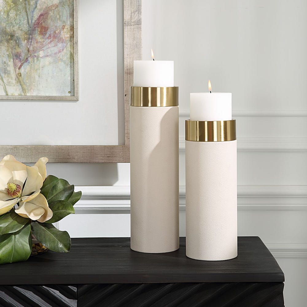 Uttermost Wessex Candleholders - Set of 2
