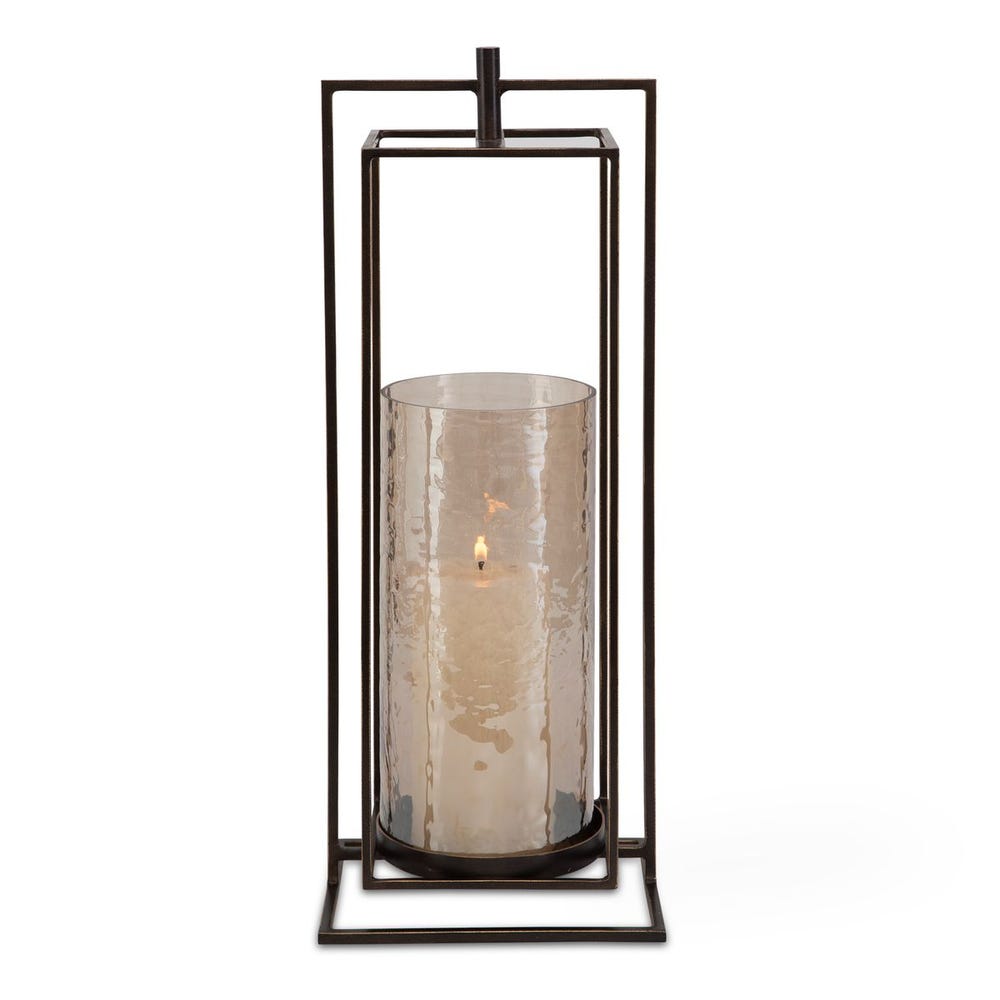 Uttermost Wenman Bronze Candleholder