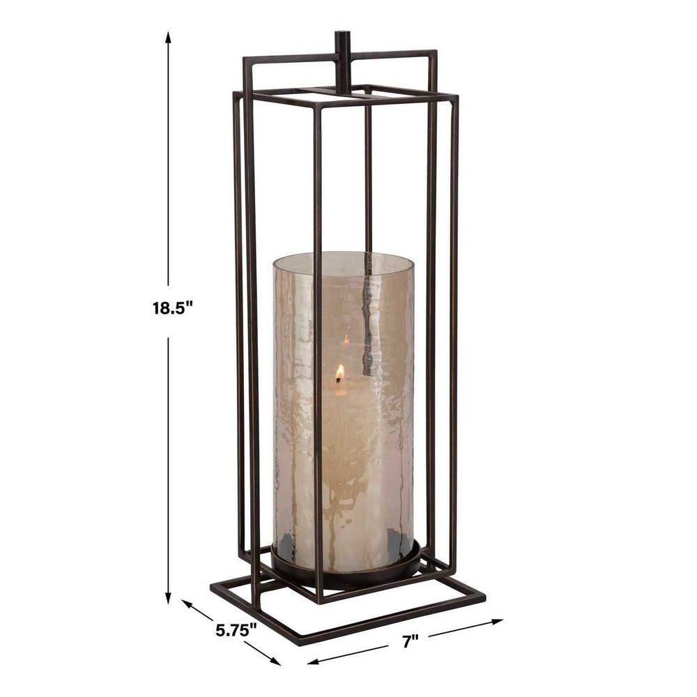 Uttermost Wenman Bronze Candleholder