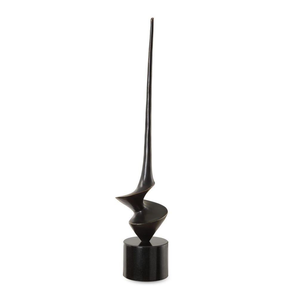 Uttermost All Twisted Bronze Sculpture