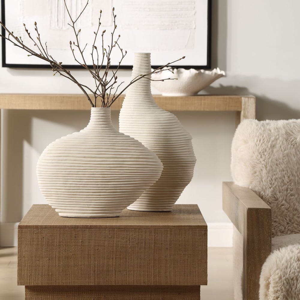 Uttermost Duostacked Vases - Set of 2