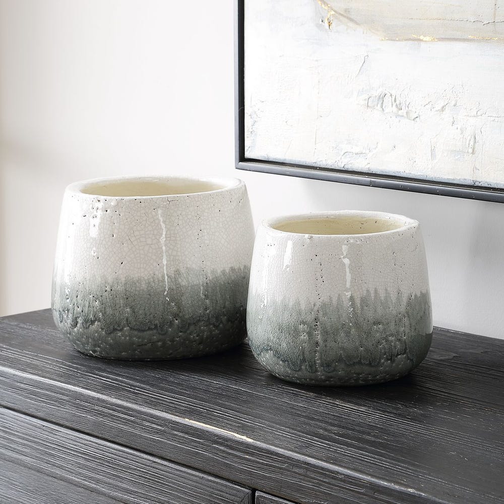 Uttermost Nimbus Vases - Set of 2