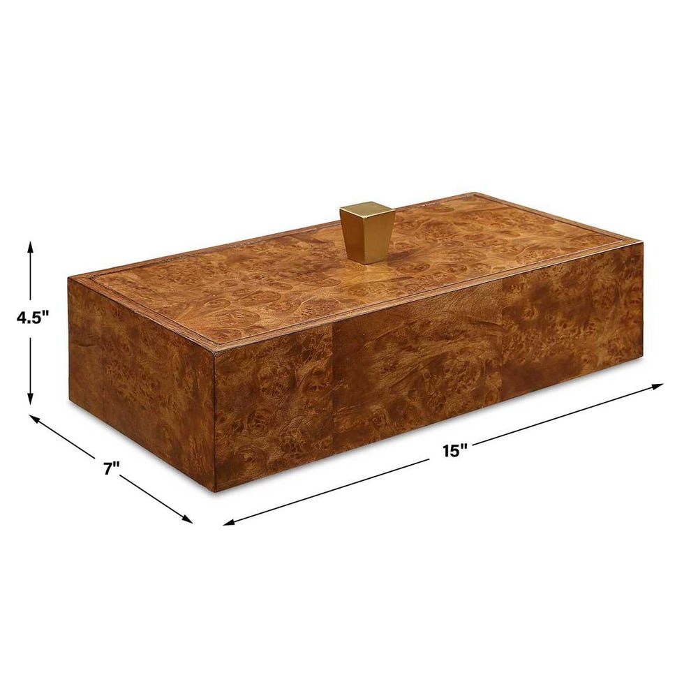 Uttermost Burl Haven Box