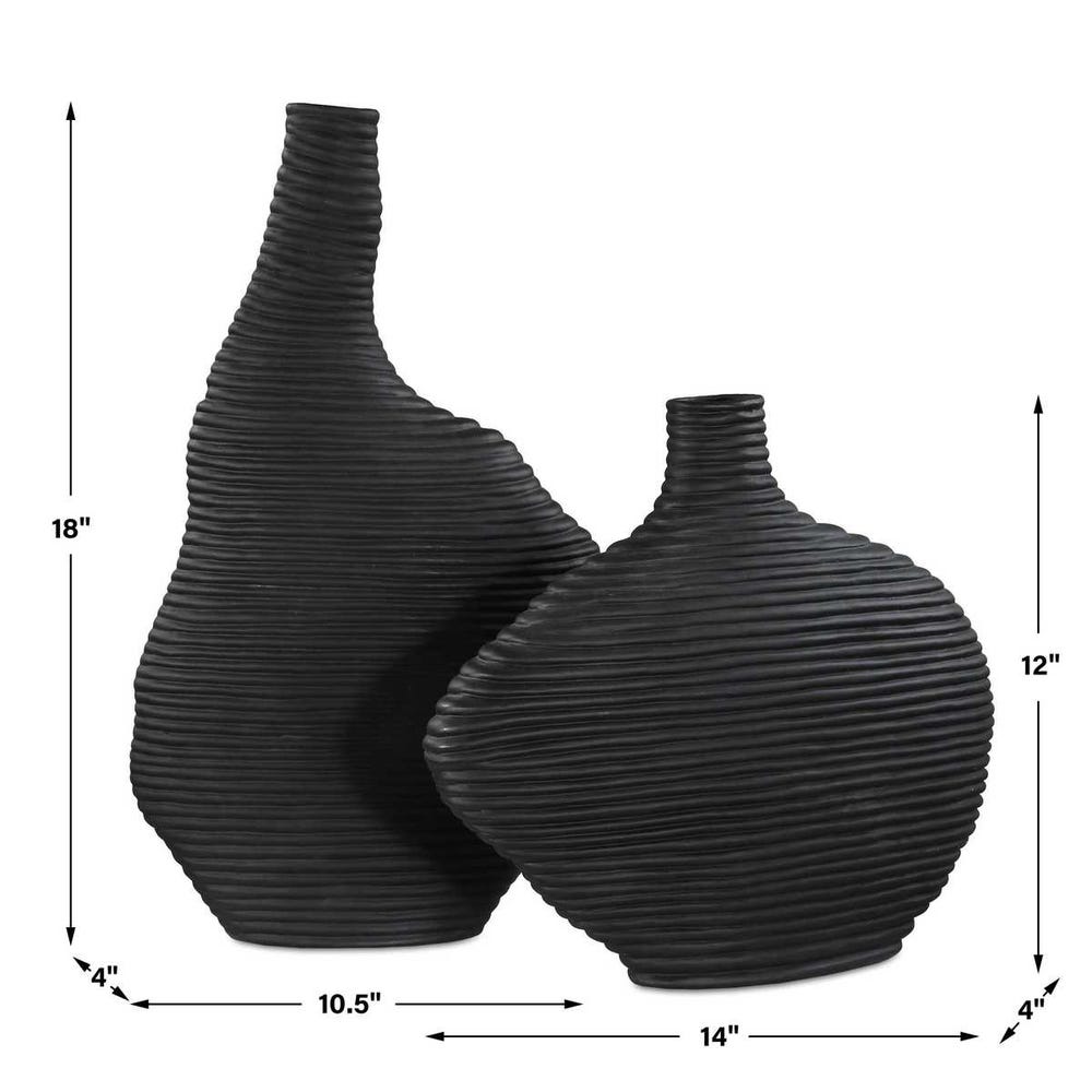 Uttermost Duostacked Vases - Set of 2