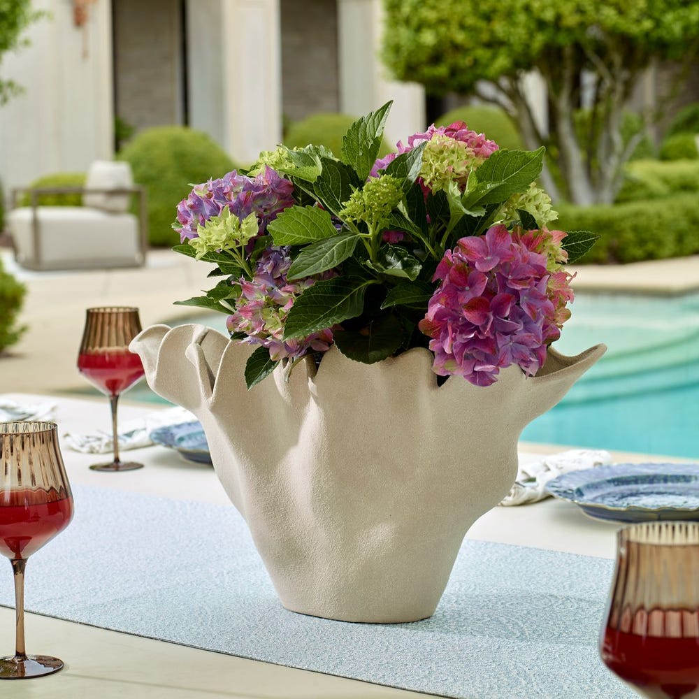Uttermost Sand Dune Outdoor Ceramic Bowl