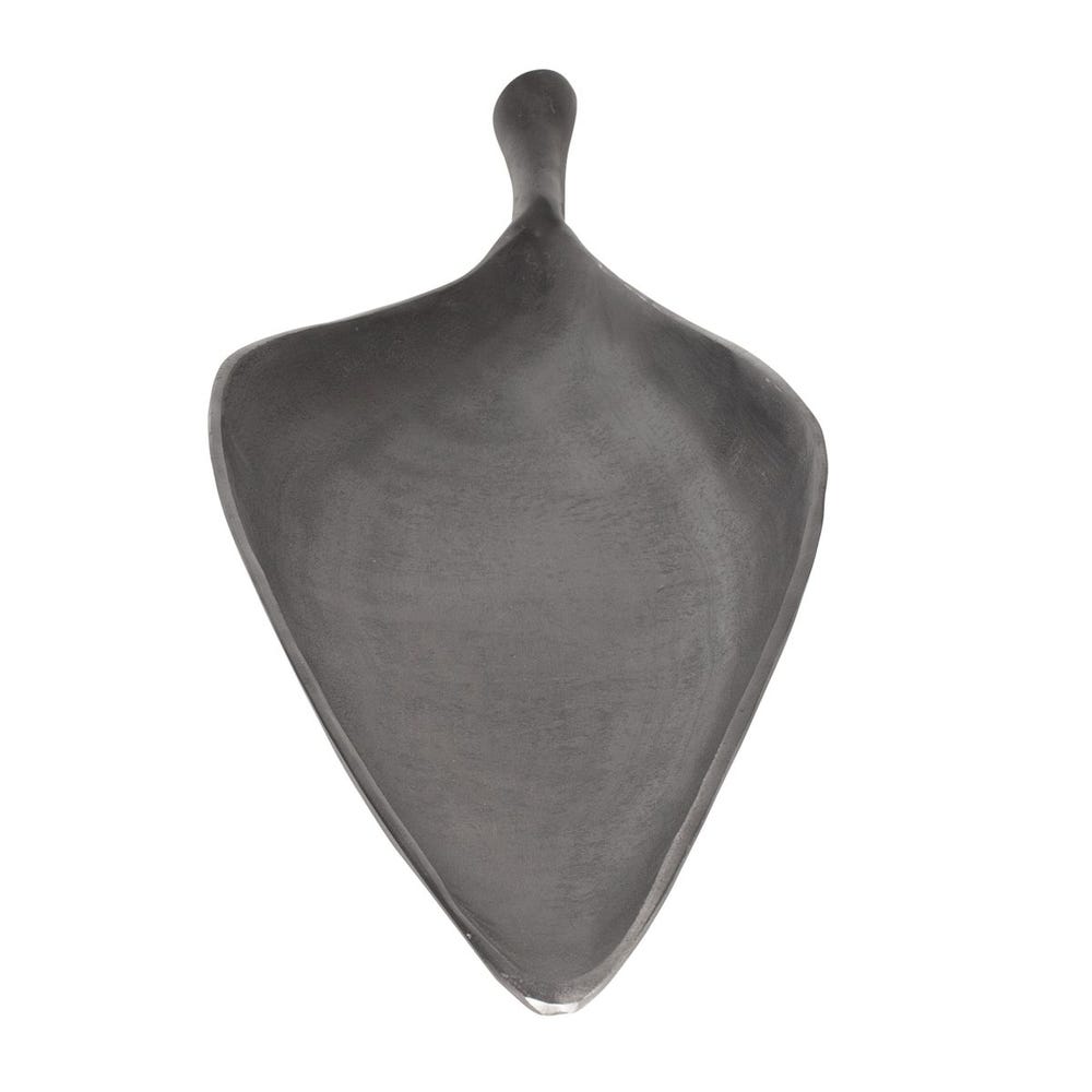 Uttermost Leaflet Dark Nickel Outdoor Bowl