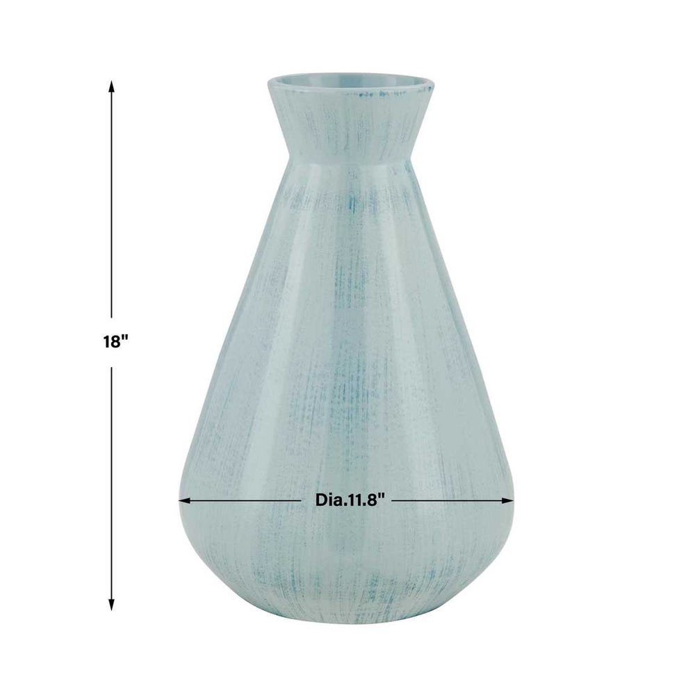 Uttermost Flare Spire Indoor-Outdoor Ceramic Vase