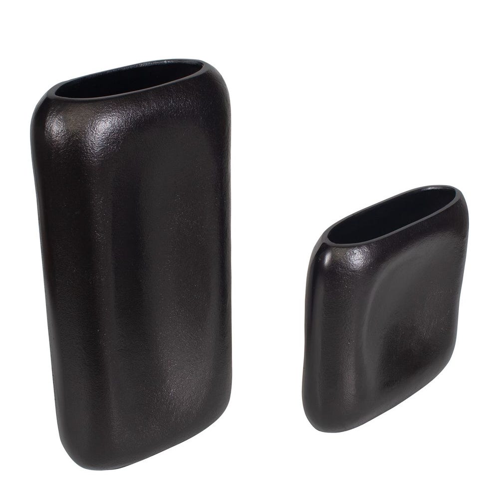 Uttermost Anodic Dark Brown Vases - Set of 2