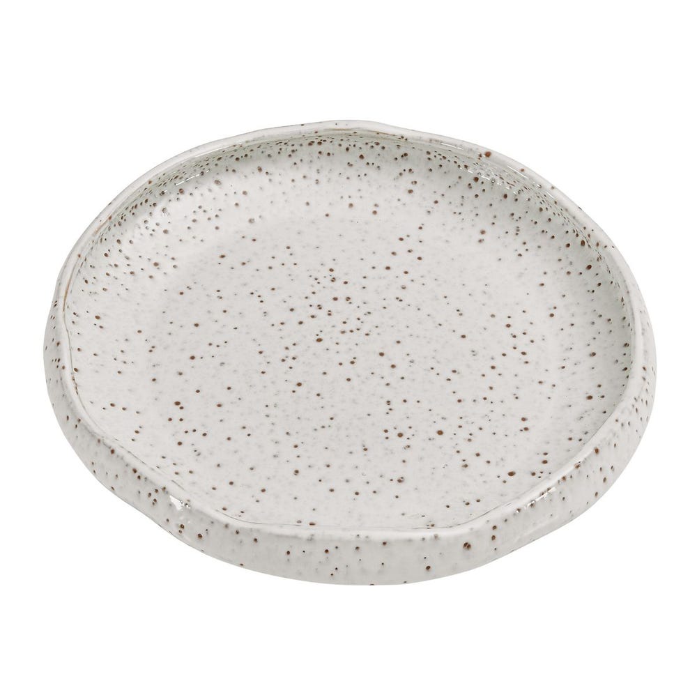Uttermost Stardust Ripple Indoor-Outdoor White Bowl