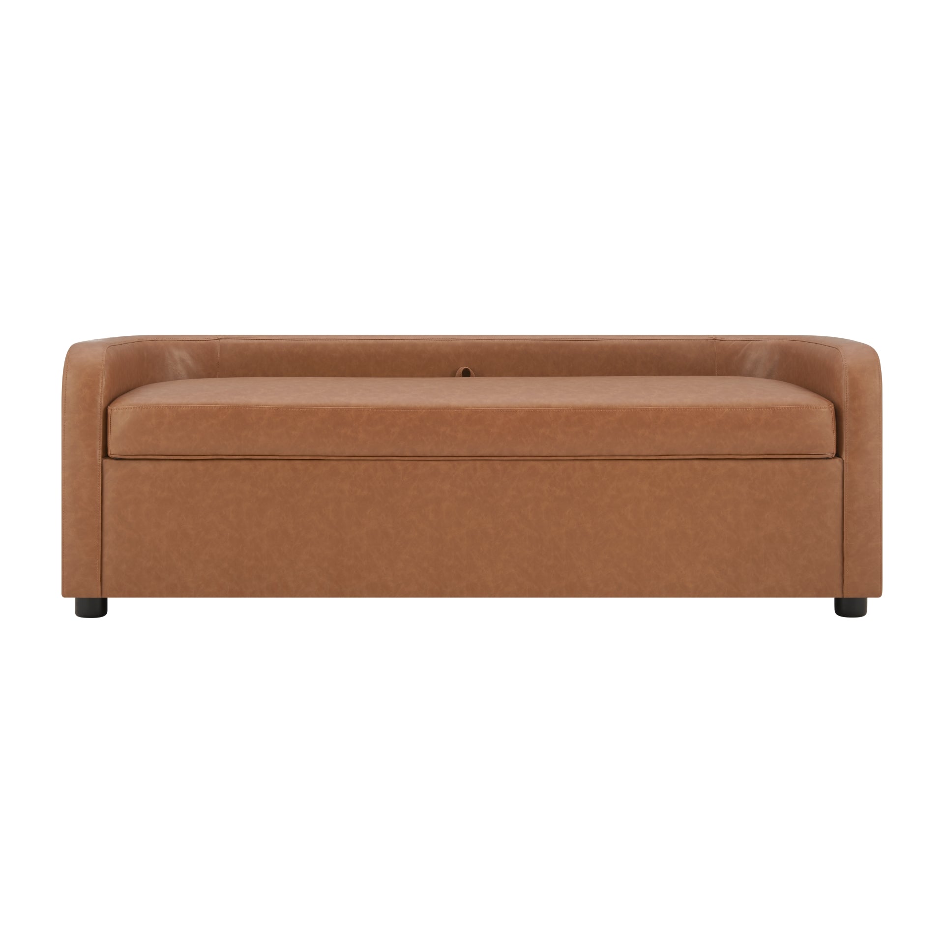 テーブル/チェア DOPPELGANGER - DOD STORAGE BENCH Wendy KD Faux Leather Storage Bench