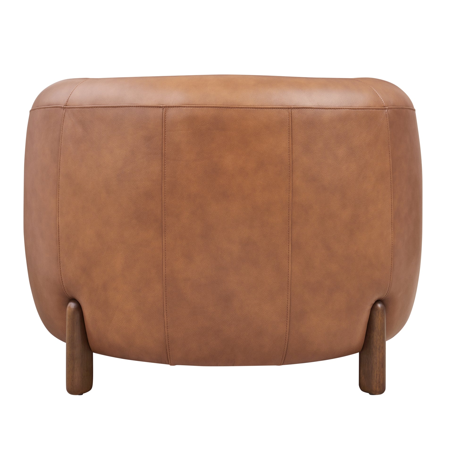 Cordelia Top Grain Leather Accent Arm Chair