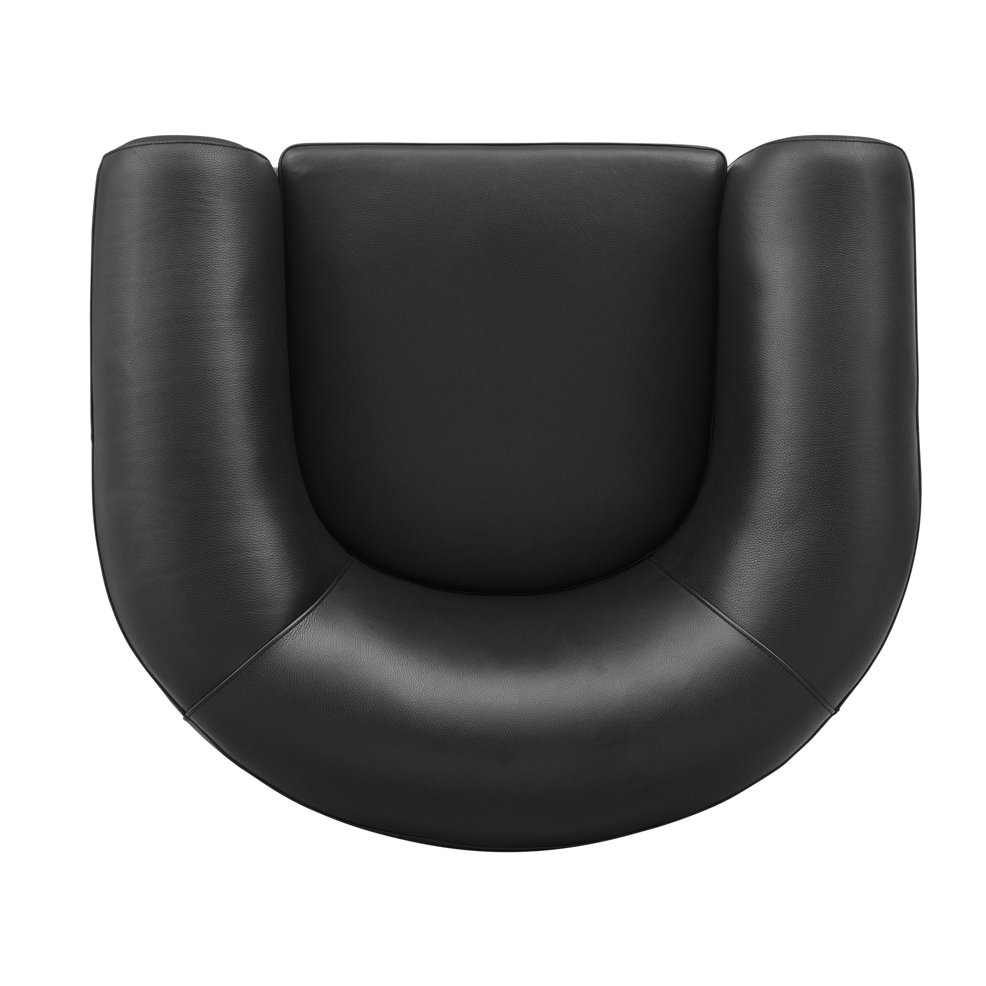 Cordelia Top Grain Leather Accent Arm Chair