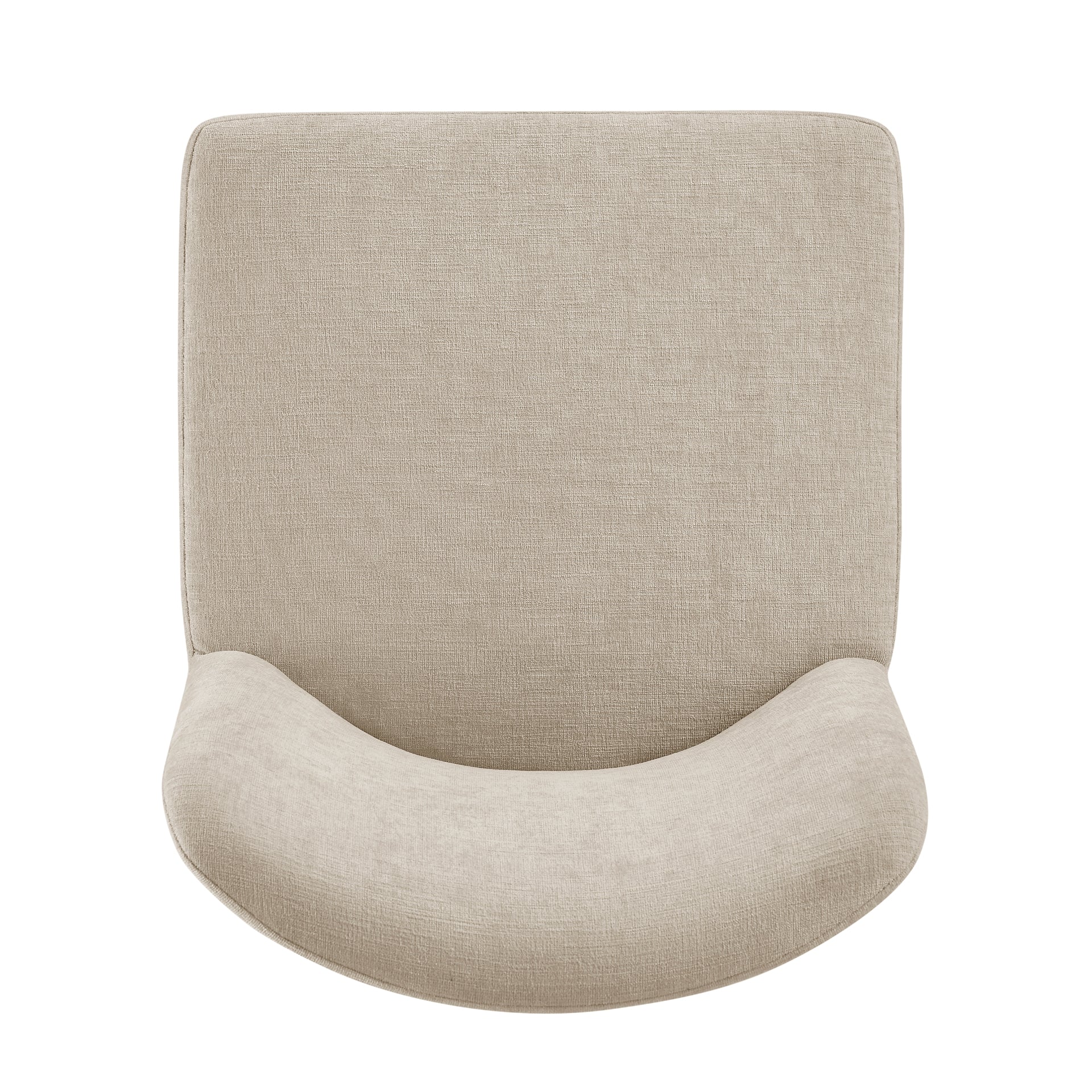 Cayden Chenille Millburry Beige Dining Side Chair - Set of 2