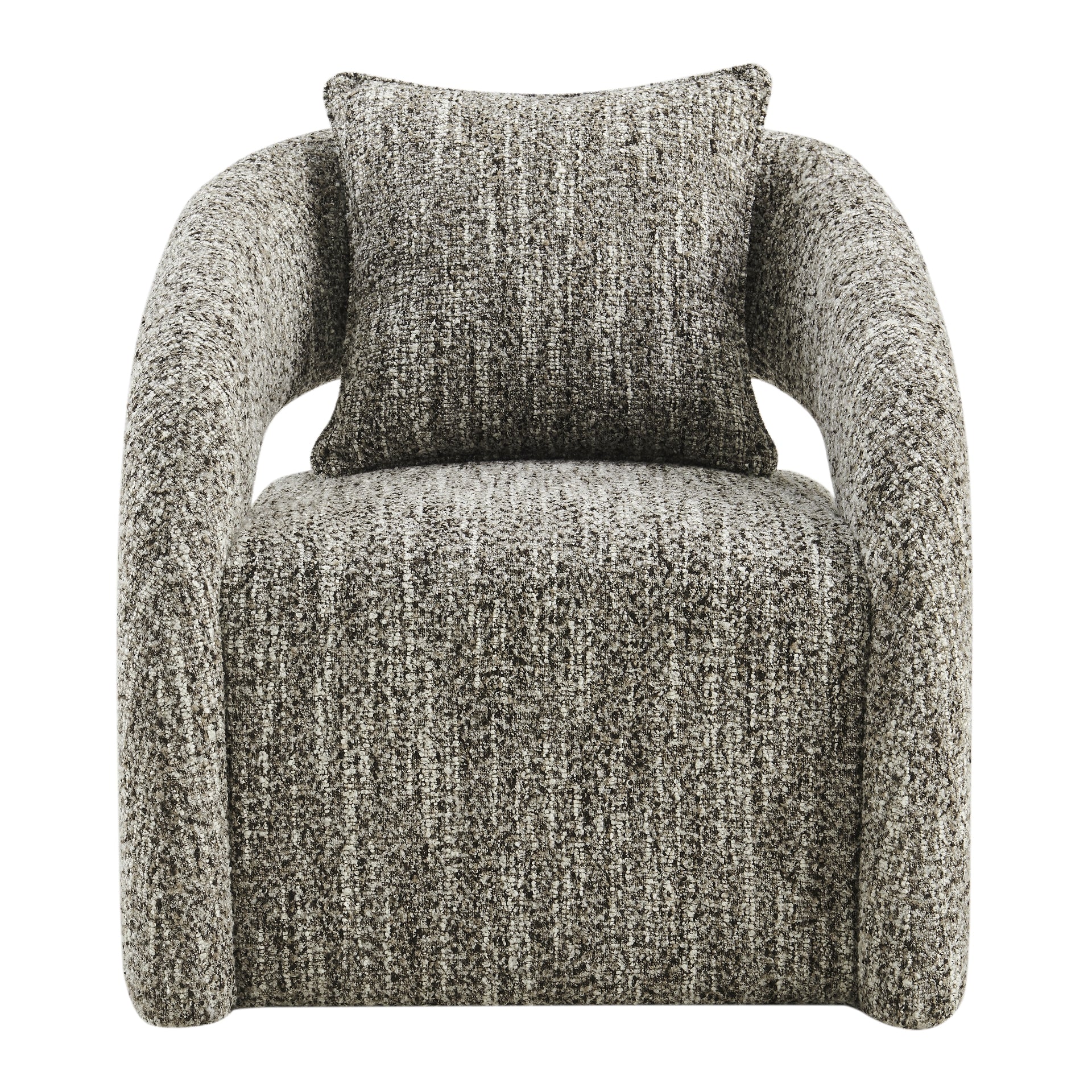 Lunessa Boucle Accent Arm Chair